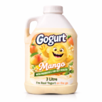 GOGURT Organic Yogurt, Mango, 3L