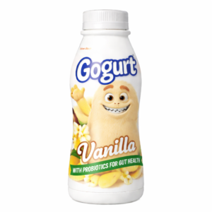 GOGURT ORGANIC YOGURT, VANILLA, 500ML