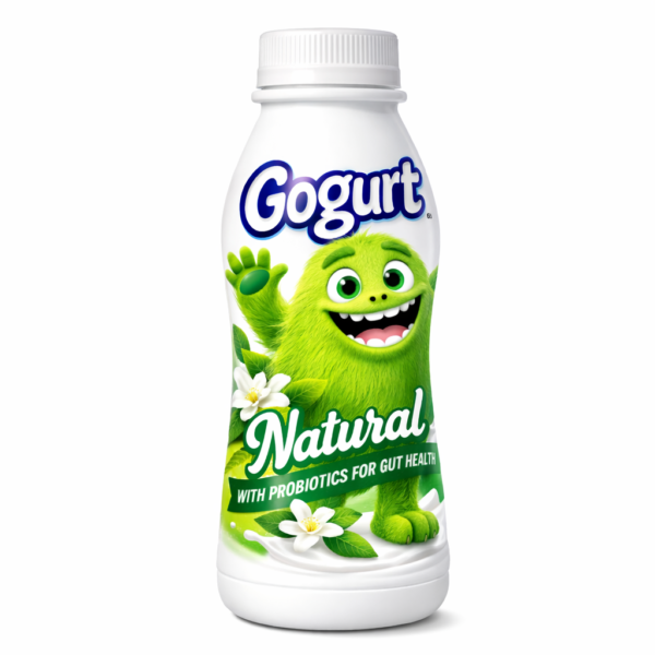GOGURT ORGANIC YOGURT, NATURAL, 500ML