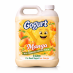 GOGURT ORGANIC YOGURT, MANGO, 5L